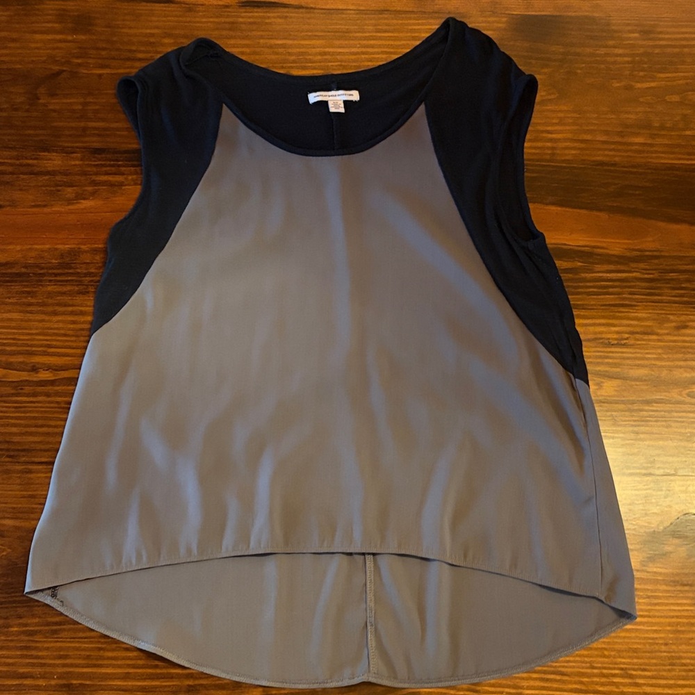 Vintage American Eagle Outfitters Two Tone Sleeveless Top